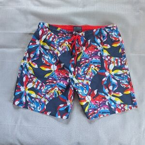 Broken Threads Surf Multi Color Swim Trunks Men's Size Large NEW!